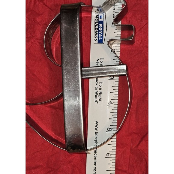 Oversized Duck Shaped Cookie Cutter Wilton Made In Korea 1971 - Picture 6 of 8